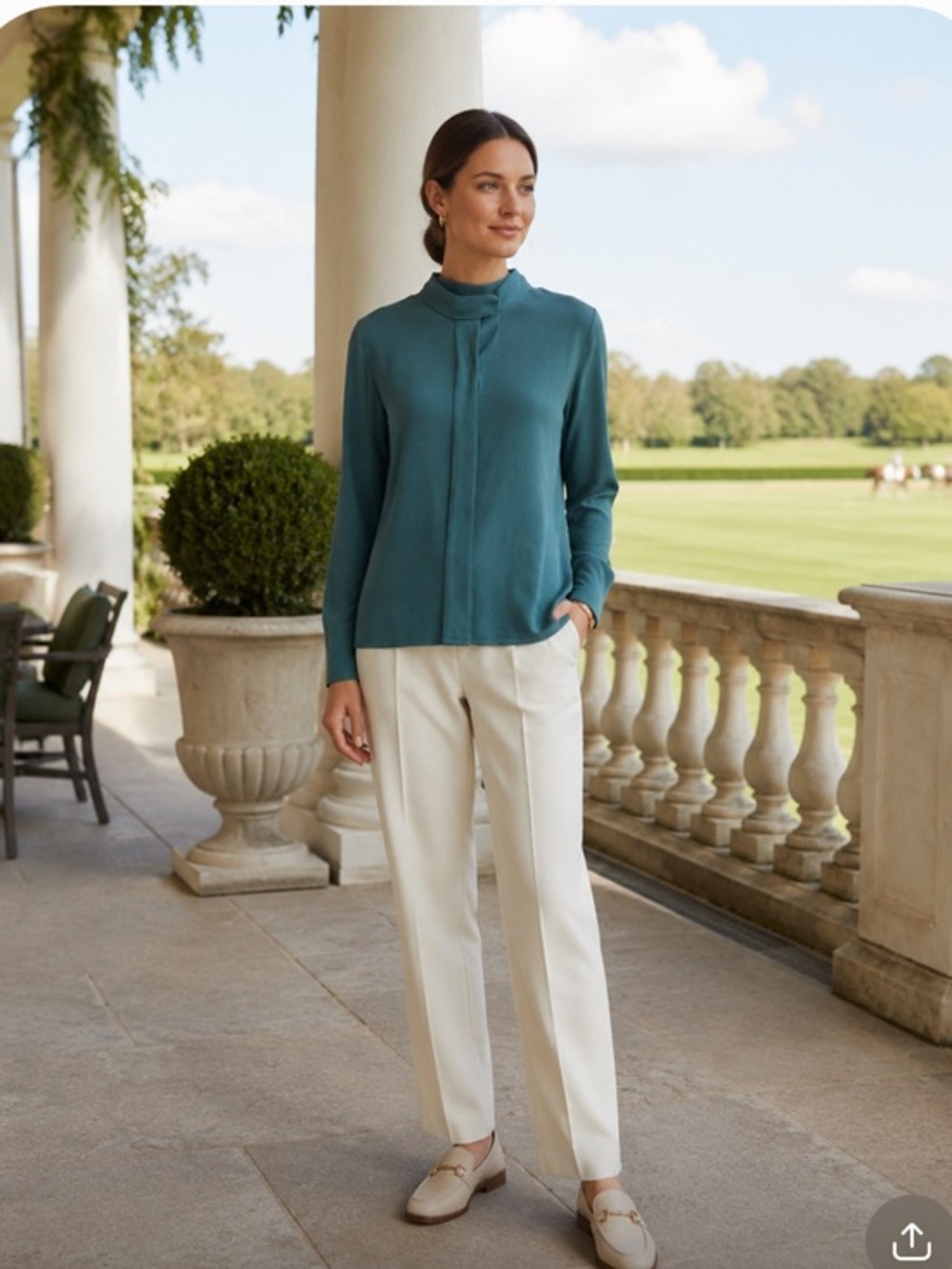 Max Mara Silk and Cashmere Sweater size XL